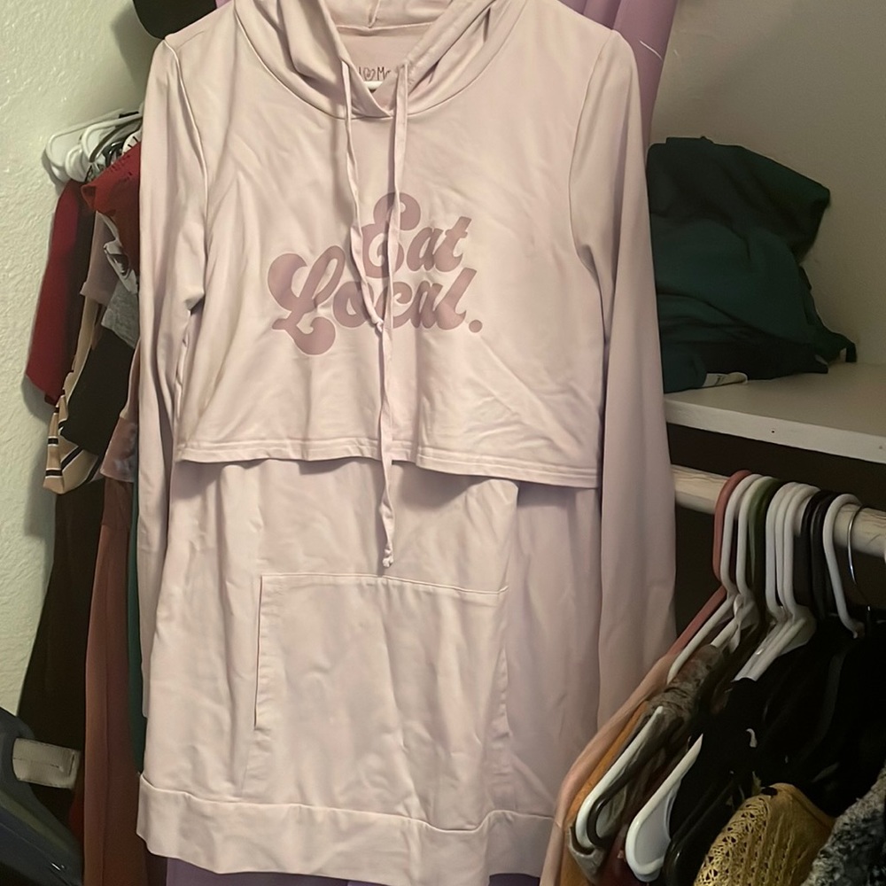 Latched Mama breastfeeding hoodie